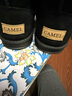 駱駝（CAMEL）男士高幫雪地靴加絨加厚秋冬保暖棉鞋 G13W223110 黑色 43  曬單實(shí)拍圖