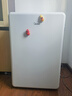 美的（Midea）116升小冰箱復古單門(mén)雙溫冷藏冷凍冰吧立柜客廳辦公室租房宿舍美妝家用辦公小型迷你冰箱BCD-116M 曬單實(shí)拍圖