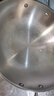 愛仕達(dá)（ASD）炒鍋炒菜鍋304不銹鋼無涂層家用炒鍋32cm燃?xì)怆姶艩t通用TV1332 曬單實拍圖