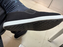 傳統老北京布鞋軟底防滑男士單鞋一腳蹬休閑黑布鞋舒適透氣工作鞋 純黑色 42 曬單實(shí)拍圖