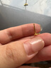 周大生黃金耳飾女足金蝴蝶結計價(jià)耳釘氣質(zhì)簡(jiǎn)約生日禮物送女友 曬單實(shí)拍圖
