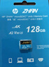 惠普（HP）128G TF卡MicroSD 適用大疆pocket3 action4 運動(dòng)相機無(wú)人機 影石 360 內存卡 存儲卡 U3A2V30  曬單實(shí)拍圖