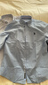 U.S. POLO ASSN.襯衫男春秋長(cháng)袖白色休閑工裝外套高端免燙抗皺寬松藍色男士襯衣 曬單實(shí)拍圖