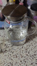 青蘋果耐熱冷水壺1.95升 可加熱茶水分離圍爐煮茶壺 大容量玻璃涼水壺  曬單實(shí)拍圖
