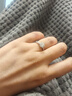 IDC人工培育鉆石18K金鉆戒女結(jié)婚pt950鉑金1克拉戒指國慶節(jié)訂婚禮物 PT950鉑金【D色/VVS/NGIC證書】 1克拉【重金版】 曬單實拍圖