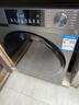 海爾（Haier）云溪滾筒洗衣機全自動(dòng)洗烘一體帶烘干12公斤家用家電國家補貼 自營(yíng)55J7 一級能效以舊換新內衣洗 曬單實(shí)拍圖