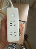 飛利浦（PHILIPS）小插排短線(xiàn)含扁頭插座扁平插頭可用短線(xiàn)4位1.8米插線(xiàn)板迷你平頭超薄接線(xiàn)板 曬單實(shí)拍圖