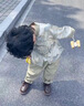 迪士尼（Disney）兒童漢服男童春季新款中國風(fēng)套裝女童唐裝春秋寶寶周歲禮服兩件套 男童 山水映像漢服（春秋） 90碼 建議1-2歲 體重15-25斤 曬單實(shí)拍圖