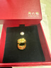 周六福足金999簡(jiǎn)約黃金耳環(huán)女送媽媽耳飾計(jì)價(jià)AA090834 一對(duì) 約3.67g  曬單實(shí)拍圖