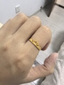 周六福（ZLF）黃金戒指女5G足金珠邊蕾絲公主皇冠甜美指環(huán) 計價(jià) 16號-1.75g 曬單實(shí)拍圖