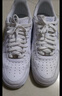 耐克空軍一號男子膠底運動(dòng)鞋冬季板鞋NIKE AIR FORCE 1 FJ4146 117白/幻影 42.5 曬單實(shí)拍圖
