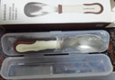 樂(lè )扣樂(lè )扣寶寶勺子自主進(jìn)食元寶勺316不銹鋼學(xué)吃飯訓練勺1歲兒童餐具 曬單實(shí)拍圖