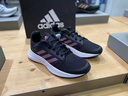 adidas GALAXY 5挑戰里程舒適網(wǎng)面體測跑鞋女子阿迪達斯官方   黑/白   39 曬單實(shí)拍圖