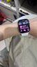 Apple/蘋(píng)果 Watch Series 10 智能手表GPS款42毫米玫瑰金色鋁金屬表殼淡桃粉色運動(dòng)型表帶S/M MX1R3CH/B 曬單實(shí)拍圖