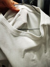 京東京造【已售300w件】短袖t恤男衣服秋季男士打底外穿 白色 XL 曬單實(shí)拍圖