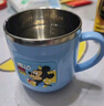 迪士尼（Disney）兒童水杯幼兒園學(xué)飲杯家用牛奶杯帶刻度訓(xùn)練喝水杯男女孩咖啡杯 曬單實(shí)拍圖