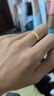 周六福（ZLF）黃金戒指男女款足金999福字活口指環(huán)百福戒 計價(jià) 12號 - 5.74g 曬單實(shí)拍圖