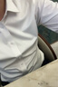 羅蒙【三防免燙】白襯衫男長袖商務(wù)正裝抗皺高端白色襯衣 白色 41 曬單實(shí)拍圖