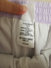 特步（XTEP）童裝男女同款梭織透氣排汗吸濕速干運動長褲 霧紗紫  160  曬單實拍圖