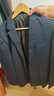 羅蒙西服男士商務(wù)彈力工裝休閑單西外套夾克正裝職業(yè)裝上衣小西裝結婚 曬單實(shí)拍圖