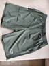 李寧短褲男夏季潮流休閑薄款透氣冰絲五分褲跑步健身籃球速干運動(dòng)短褲 蚱蜢綠 L /175 (125-150斤) 曬單實(shí)拍圖