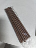朵彩紅檀原木筷１０雙裝DC-M10A 曬單實(shí)拍圖