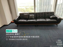 摩登王朝簡(jiǎn)約現代辦公室沙發(fā)意式會(huì )客休閑接待商務(wù)三人位美式辦公真皮沙發(fā) （頭層真皮） 三人位 曬單實(shí)拍圖