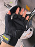 勝權德國摩托車(chē)騎行半指手套夏季耐磨防摔仿賽哈雷復古機車(chē)露指透氣男 2025全新升級 L 曬單實(shí)拍圖
