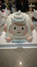 唐獅（TonLion）2024女圓領(lǐng)凈色針織打底衫 米白 M  曬單實(shí)拍圖