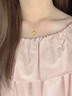 中國珠寶黃金四葉草項鏈女士足金吊墜鎖骨鏈生日禮物送女友老婆教師節禮物 足金四葉草吊墜+品牌禮盒 金重約0.3g，贈S925銀鏈 曬單實(shí)拍圖
