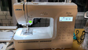 重機90H家用電子臺式多功能縫紉機197線(xiàn)跡吃厚薄鎖邊 帶擴展板 曬單實(shí)拍圖