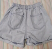 巴拉巴拉兒童牛仔褲短褲夏季薄款中大童女童褲子時(shí)尚純棉 原色牛仔98101 140 cm 曬單實(shí)拍圖
