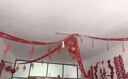 柬渝婚房拉花客廳婚房布置全套結婚裝飾用品男方女方房間喜字吊頂燈籠 蝴蝶燈籠+4條拉花 曬單實(shí)拍圖