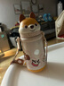 babycare兒童保溫杯嬰兒小松鼠寶寶1-3歲不銹鋼吸管水杯壺學(xué)生上學(xué)450ml 曬單實(shí)拍圖