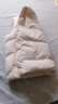 駱駝（CAMEL）戶(hù)外防潑水羽絨馬甲女90%絨子背心外套 J25CR2L5006 暖白 XL 曬單實(shí)拍圖