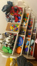 幼貝臣兒童玩具收納架多層家用寶寶置物架玩具箱儲物架組合分類(lèi)整理神器 【大號至尊版】-小熊收納架-白色 曬單實(shí)拍圖