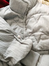 佰藍嬌高端羽絨服女短款冬季新款2025小個(gè)子洋氣小香風(fēng)水貂毛輕薄面包服 白色 M （建議98-115斤） 曬單實(shí)拍圖