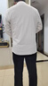 襯衫男長(cháng)袖免燙抗皺加肥加大胖子商務(wù)職業(yè)正裝加絨純色襯衣特大號 白色 加絨 43 （160-170斤） 曬單實(shí)拍圖