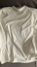 羅蒙（ROMON）半高領(lǐng)德絨秋冬保暖長(cháng)袖男時(shí)尚休閑百搭T恤840白色170 曬單實(shí)拍圖