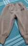 嘟嘟家寶寶褲子冬季男童長(cháng)褲保暖女童休閑褲冬款兒童衣服童裝 米色 90 曬單實(shí)拍圖