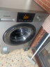 松下（Panasonic）滾筒洗衣機全自動(dòng)10公斤一級能效大容量超薄泡沫凈去漬BLDC羊毛羽絨絲綢戶(hù)外服洗 家用 國家補貼 XQG100-N1MT 曬單實(shí)拍圖