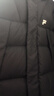 FILA FUSION斐樂(lè )潮牌情侶長(cháng)款羽絨服2025冬季90%鵝絨新款保暖連帽外套 正黑色-BK M 170/92A/M 曬單實(shí)拍圖