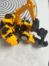 展高（JUMPGO）炫卡斗士23玩具炫藍(lán)閃電變形汽車機器人玩具男孩玩具生日兒童禮物 炫卡斗士2【星際游俠】 曬單實拍圖