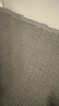 MUJI 可兩面使用的棉紗織毛毯 毯子蓋毯 灰色 180*200cm 曬單實(shí)拍圖