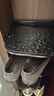 長(cháng)萬(wàn)家鞋架窄小門(mén)口室內玄關(guān)入門(mén)鞋架子家用省空間置物防塵收納鐵藝鞋柜 5層-黑色【防塵加固】 曬單實(shí)拍圖