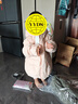 優(yōu)衣庫童裝男童女童高性能復合連帽外套/保暖厚衣服473309 11 粉紅色 120 120cm 曬單實(shí)拍圖