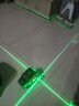 萊賽激光（LAISAI）最新款12線(xiàn)水平儀綠光6610貼地貼墻一體強光細線(xiàn)高精度紅外線(xiàn)優(yōu)鐳 【綠光下水平】12線(xiàn)6610雙電 萊賽正品 假一賠十【下單送運費險】 曬單實(shí)拍圖