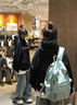 FSHE連帽衛衣女秋冬款2025年新款加厚復古韓版女士衛衣秋季衣服女裝 黑色衛衣【1987】薄款 M 建議80-105斤 曬單實(shí)拍圖