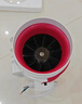 艾美特（AIRMATE） 艾美特排氣扇管道風(fēng)機換氣扇強力靜音大功率排風(fēng)扇廚房衛生間 8寸雙速強風(fēng)【適用：34~76平方】送安裝配件 曬單實(shí)拍圖