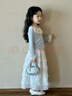 女童裙子套裝春秋2026新款兒童春裝學(xué)院風(fēng)穿搭小女孩韓系甜美衣服 上衣+裙子【套裝】 120 曬單實(shí)拍圖